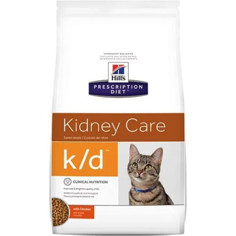 Hill's PD Prescription Diet Feline k/d 3kg Hill's PD Prescription Diet Feline k/d 3kg