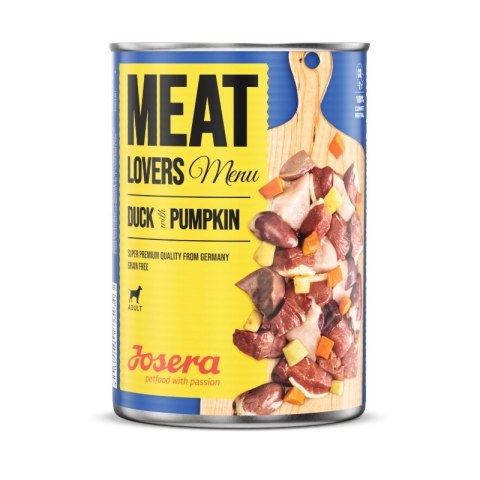JOSERA Meat Lovers Menu Kaczka Z Dynią 400g JOSERA Meat Lovers Menu Kaczka Z Dynią 400g