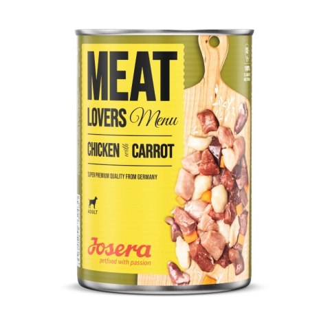 JOSERA Meat Lovers Menu Kurczak Z Marchewką 400g JOSERA Meat Lovers Menu Kurczak Z Marchewką 400g