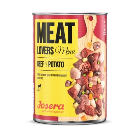 JOSERA Meat Lovers Menu Wołowina Z Ziemniakami 800g JOSERA Meat Lovers Menu Wołowina Z Ziemniakami 800g