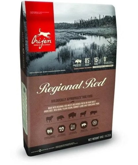 Orijen Regional Red Dog 6kg Orijen Regional Red Dog 6kg