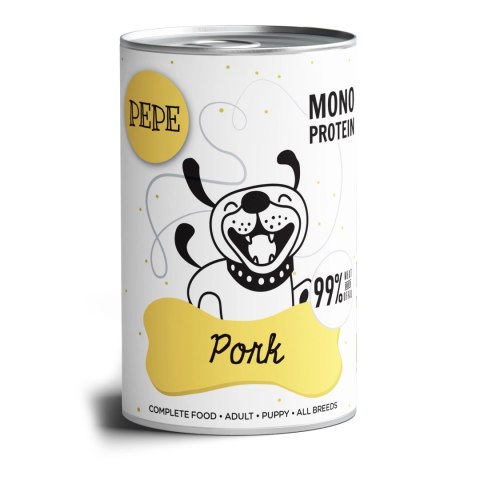 PEPE MONO PROTEIN Pork (wieprzowina) 400g PEPE MONO PROTEIN Pork (wieprzowina) 400g