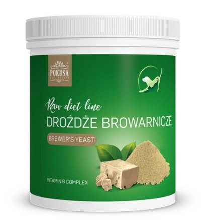 POKUSA RawDietLine Drożdże Browarnicze (Brewer's Yeast) 250g POKUSA RawDietLine Drożdże Browarnicze (Brewer's Yeast) 250g