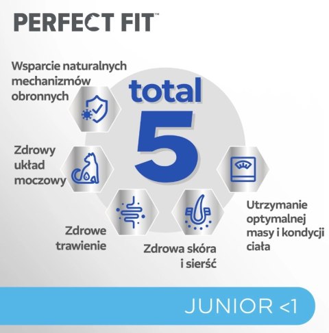 Perfect Fit™ - sucha karma pełnoporcjowa dla kociąt poniżej 1 roku, bogata w kurczaka 7kg Perfect Fit™ - sucha karma pełnoporcjowa dla kociąt poniżej 1 roku, bogata w kurczaka 7kg
