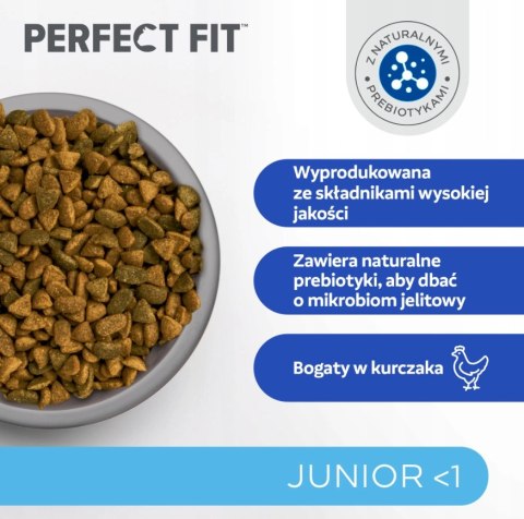 Perfect Fit™ - sucha karma pełnoporcjowa dla kociąt poniżej 1 roku, bogata w kurczaka 7kg Perfect Fit™ - sucha karma pełnoporcjowa dla kociąt poniżej 1 roku, bogata w kurczaka 7kg
