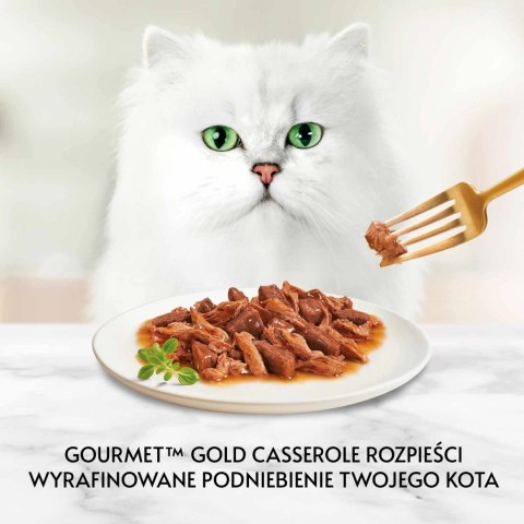 Purina Gourmet Gold kaczka/indyk w sosie 85g Purina Gourmet Gold kaczka/indyk w sosie 85g