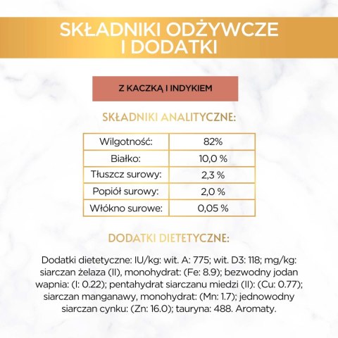 Purina Gourmet Gold kaczka/indyk w sosie 85g Purina Gourmet Gold kaczka/indyk w sosie 85g