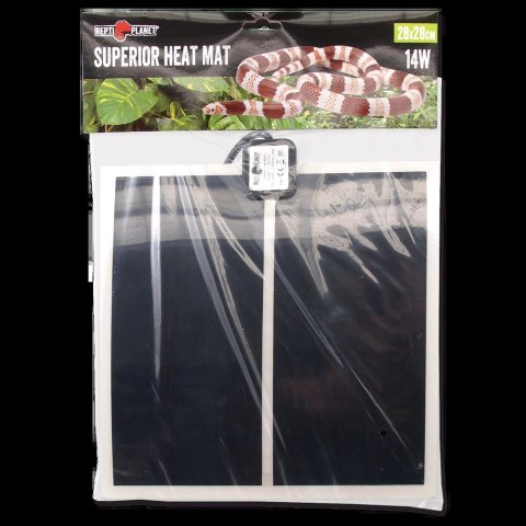 REPTI PLANET Mata Grzewcza Superior 14W 28x28cm REPTI PLANET Mata Grzewcza Superior 14W 28x28cm