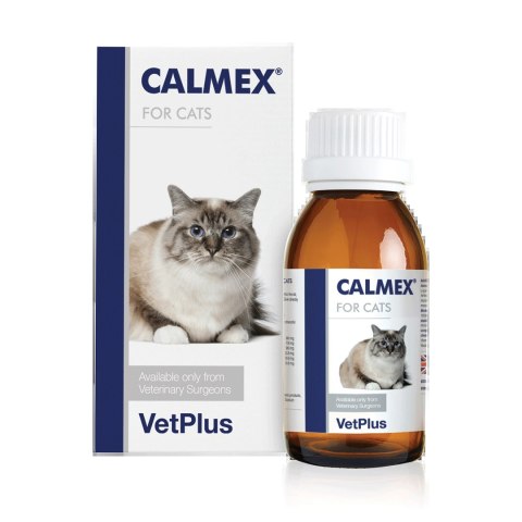 VETPLUS LIMITED Calmex Suplement Uspokajający Dla Kotów 60ml VETPLUS LIMITED Calmex Suplement Uspokajający Dla Kotów 60ml