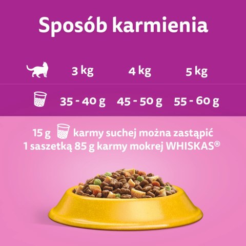 WHISKAS Sterile 1,4kg - sucha karma dla kotów po sterylizacji z kurczakiem WHISKAS Sterile 1,4kg - sucha karma dla kotów po sterylizacji z kurczakiem