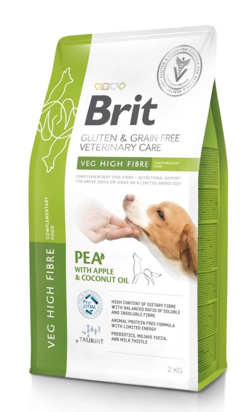 Brit GF Veterinary Diets Dog Gluten & Grain Free Veg Fibre 2kg Brit GF Veterinary Diets Dog Gluten & Grain Free Veg Fibre 2kg