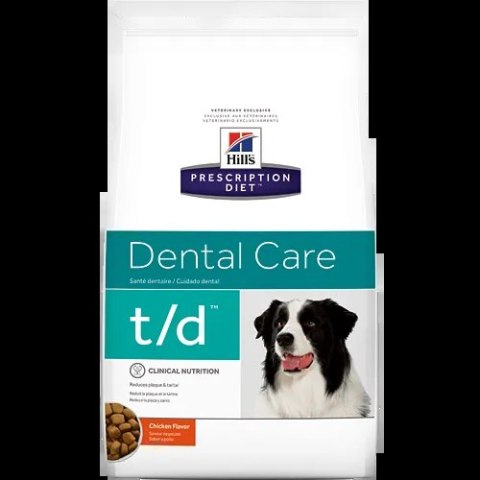 Hill's PD Prescription Diet Canine t/d Dental Care 4kg Hill's PD Prescription Diet Canine t/d Dental Care 4kg