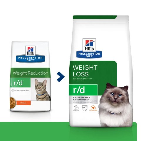 Hill's PD Prescription Diet Feline r/d 3kg Hill's PD Prescription Diet Feline r/d 3kg