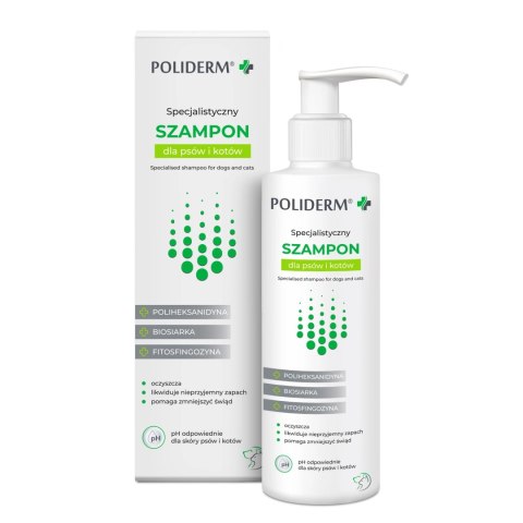JM SANTE Poliderm Szampon dla psów i kotów 250ml JM SANTE Poliderm Szampon dla psów i kotów 250ml