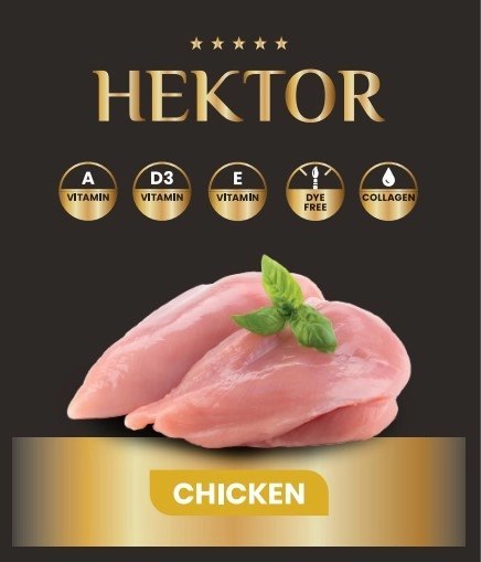 Karma Premium Hektor Baton Dla Psa Z Drobiem 900g Karma Premium Hektor Baton Dla Psa Z Drobiem 900g
