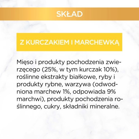 Purina Gourmet Gold Savoury Cake z kurczakiem i marchewką 85g Purina Gourmet Gold Savoury Cake z kurczakiem i marchewką 85g