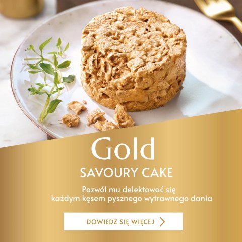 Purina Gourmet Gold Savoury Cake z kurczakiem i marchewką 85g Purina Gourmet Gold Savoury Cake z kurczakiem i marchewką 85g