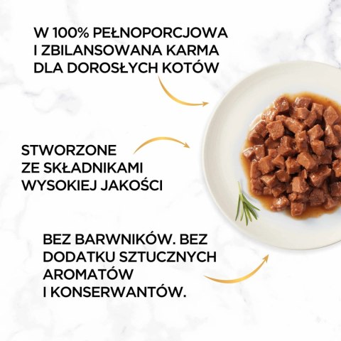 Purina Gourmet Gold kurczak/ wątróbka w sosie 85g Purina Gourmet Gold kurczak/ wątróbka w sosie 85g