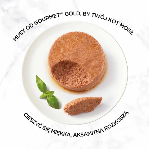 Purina Gourmet Gold mus z kurczakiem 85g Purina Gourmet Gold mus z kurczakiem 85g