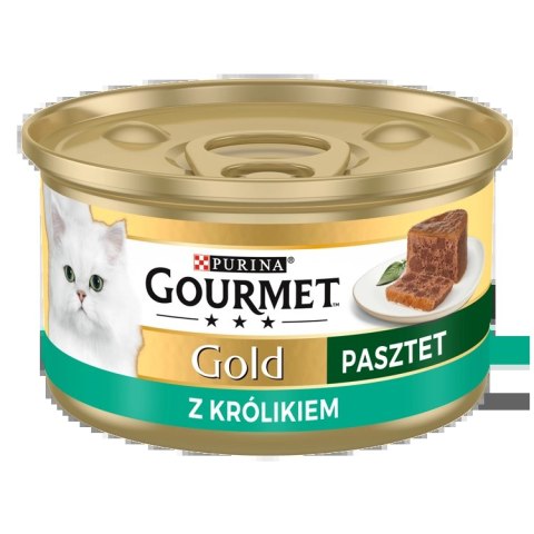 Purina Gourmet Gold pasztet z królikiem 85g Purina Gourmet Gold pasztet z królikiem 85g