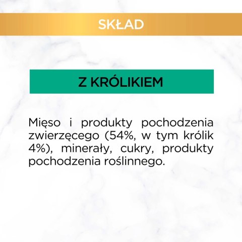 Purina Gourmet Gold pasztet z królikiem 85g Purina Gourmet Gold pasztet z królikiem 85g