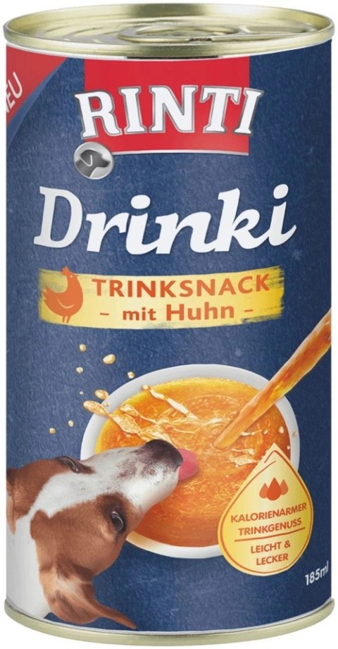 Rinti Drinki z kurczakiem dla psów 185ml Rinti Drinki z kurczakiem dla psów 185ml