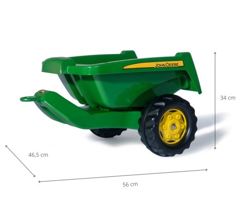Rolly Toys 128822 Przyczepa Rolly-Kipper Wywrotka John Deere Rolly Toys 128822 Przyczepa Rolly-Kipper Wywrotka John Deere