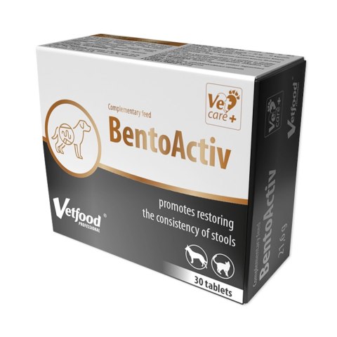 VETFOOD BentoActiv 30 tabl. VETFOOD BentoActiv 30 tabl.