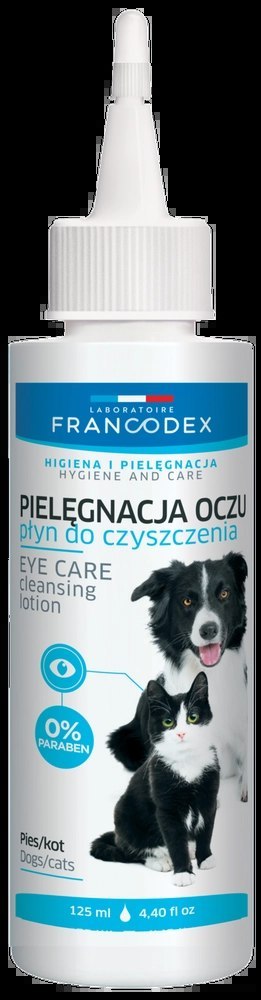 Zolux Francodex Płyn Do Przemywania Oczu Psów I Kotów 125ml Zolux Francodex Płyn Do Przemywania Oczu Psów I Kotów 125ml