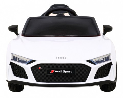 Audi R8 LIFT Samochodzik na akumulator Biały + Pilot + Koła EVA + MP3 + LED Audi R8 LIFT Samochodzik na akumulator Biały + Pilot + Koła EVA + MP3 + LED