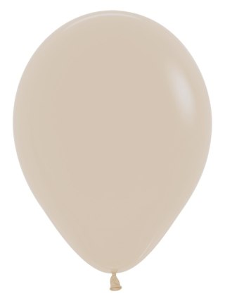 Balony lateksowe Sempertex White Sand, beżowe 30cm, 50szt.