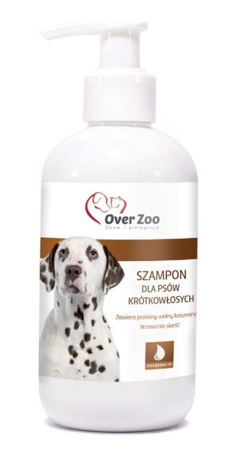 OVER ZOO Szampon Dla Psów Krótkowłosych 250ml OVER ZOO Szampon Dla Psów Krótkowłosych 250ml