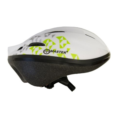 Kask Rowerowy Biały MASTER Flash M Kask Rowerowy Biały MASTER Flash M