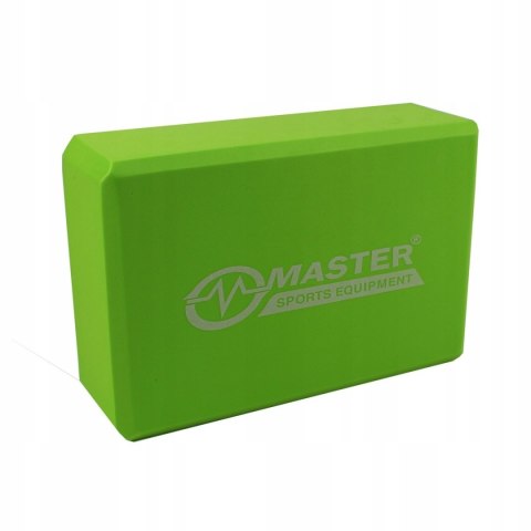 Kostka Klocek do Jogi MASTER Green 23 x 15 x 7,5 cm Kostka Klocek do Jogi MASTER Green 23 x 15 x 7,5 cm