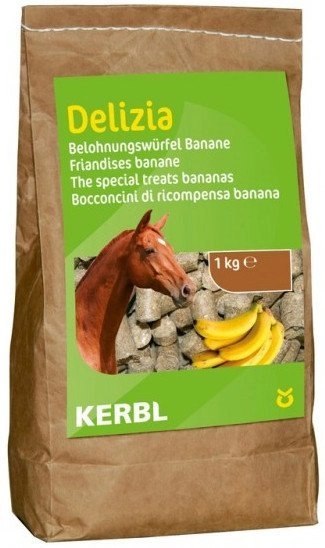 KERBL Delizia Smakołyki Banan 1kg KERBL Delizia Smakołyki Banan 1kg
