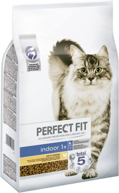 Perfect Fit™ - sucha karma pełnoporcjowa dla dorosłych kotów niewychodzących, bogata w kurczaka 7kg Perfect Fit™ - sucha karma pełnoporcjowa dla dorosłych kotów niewychodzących, bogata w kurczaka 7kg
