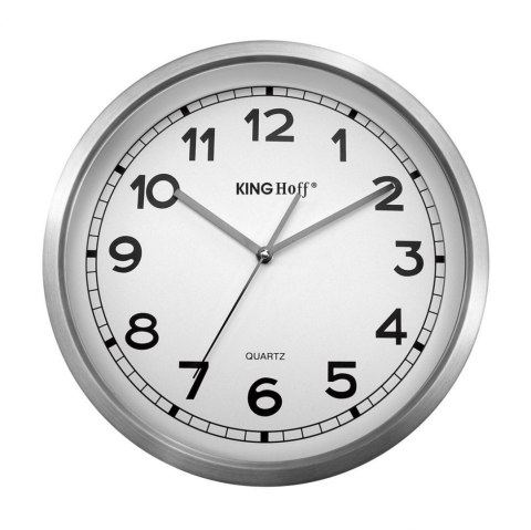 ZEGAR ŚCIENNY 30CM KINGHOFF KH-5025 ZEGAR ŚCIENNY 30CM KINGHOFF KH-5025