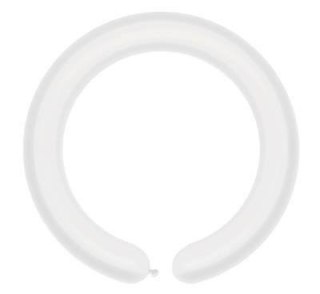 Balony do modelowania D4 - Rurki włoskie Animator, Transparentne, 100 szt.