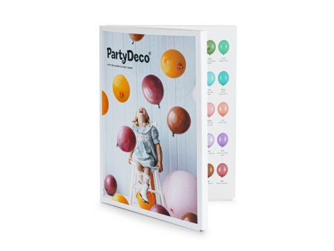 PartyDeco Color Book, Próbnik - Wzornik, Księga Kolorów PartyDeco Color Book, Próbnik - Wzornik, Księga Kolorów