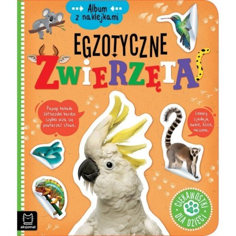 Album z nakl. egzot. zwierzęta AKSJOMAT Album z nakl. egzot. zwierzęta AKSJOMAT