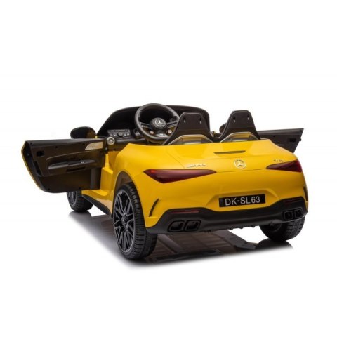 Pojazd dk-sl63 mercedes sl63 yellow EUROBABY Pojazd dk-sl63 mercedes sl63 yellow EUROBABY