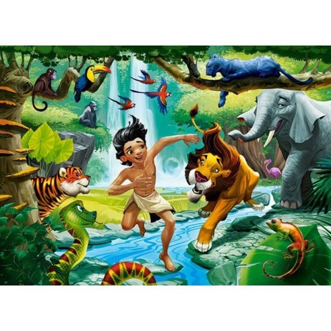 Puzzle 100 jungle book CASTOR Puzzle 100 jungle book CASTOR