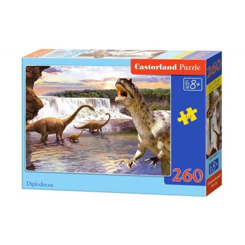 Puzzle 260 el. diplodocus CASTOR Puzzle 260 el. diplodocus CASTOR