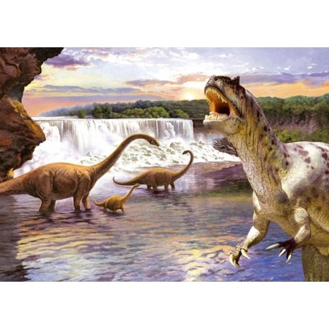 Puzzle 260 el. diplodocus CASTOR Puzzle 260 el. diplodocus CASTOR