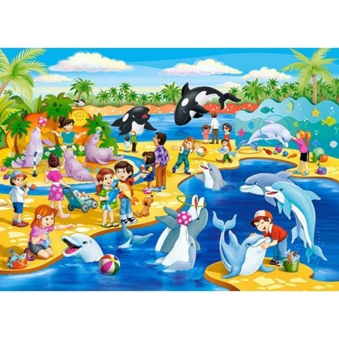 Puzzle 60el. dolphinarium CASTOR Puzzle 60el. dolphinarium CASTOR