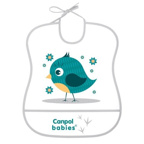 Ślinak plastikowy miękki CANPOL BABIES Ślinak plastikowy miękki CANPOL BABIES