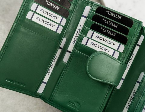 Duży, skórzany portfel damski z systemem RFID - 4U Cavaldi Duży, skórzany portfel damski z systemem RFID - 4U Cavaldi